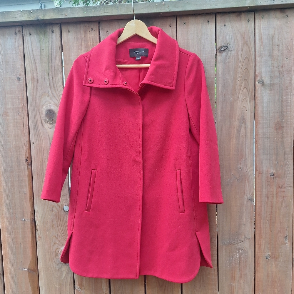Ann Taylor Red Women's Coat